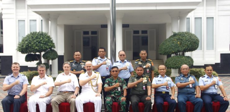 Universitas Pertahanan RI Terima Audiensi Delegasi Ukraine Insights Flyaway Team (UIFT), UK Ministry of Defence.