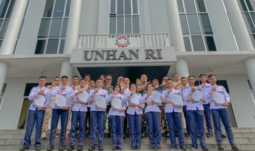 Penyerahan Sertifikat Kompetensi Teknisi AC Residential dan Welding Inspector Standard LSP Unhan RI TA. 2025