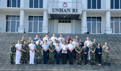 Rektor Unhan RI Terima Kunjungan Kehormatan Delegasi Sasakawa Peace Foundation (SPF) Jepang.