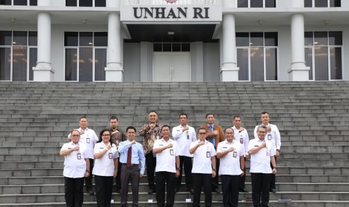 Rektor Unhan RI Menerima Kunjungan Audiensi Direktur Utama PT LEN Industri: Perkuat Sinergi Riset, Inovasi Teknologi, dan Pengembangan Program Antariksa Nasional.