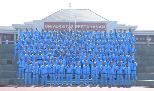 Rektor Unhan RI Sambut Kehadiran Jenderal TNI (Purn.) Prof. Dr. H. Dudung Abdurachman pada Reuni Akademi Militer Abituren 1988 B “Radar 88” di Kampus Bhineka Tunggal Ika Unhan RI.