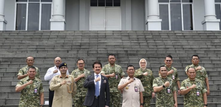 Rektor Unhan RI Terima Kunjungan Duta Besar Pakistan dan Penandatanganan MoU dengan National Defence University Pakistan