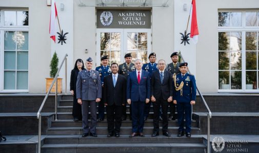 Rektor Unhan RI Bahas Finalisasi MoU dengan War Studies University Polandia