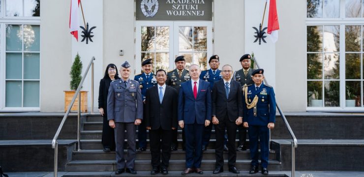 Rektor Unhan RI Bahas Finalisasi MoU dengan War Studies University Polandia