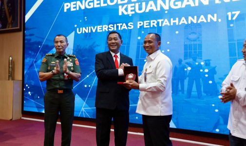 Rektor Unhan RI Buka Kuliah Umum Wakil Ketua BPK RI tentang Akuntabilitas Keuangan Negara.