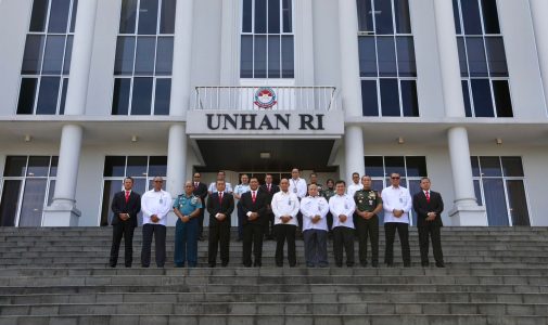 Rektor Unhan RI Menerima Kunjungan Kehormatan Wakil Ketua BPK RI
