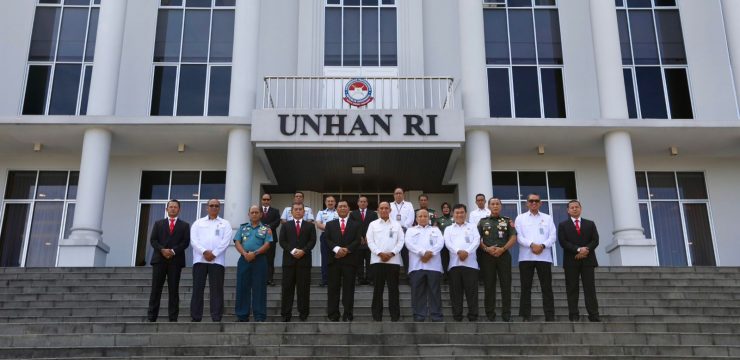 Rektor Unhan RI Menerima Kunjungan Kehormatan Wakil Ketua BPK RI
