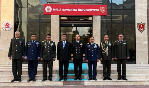 Rektor Unhan RI Laksanakan Pertemuan Strategis di National Defense University (NDU) Turki