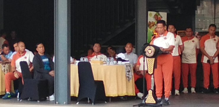 Rektor Unhan RI Hadir Pada Pembukaan Pertandingan Tenis Piala Menhan RI dalam Peringatan Hari Bela Negara ke-77 Tahun 2025.