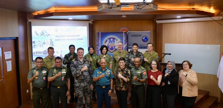 Unhan RI Bersama Ikatan Alumni Pertahanan Indonesia Australia (IKAHAN) Gelar Lokakarya Gender, Peace, and Security (GPS).