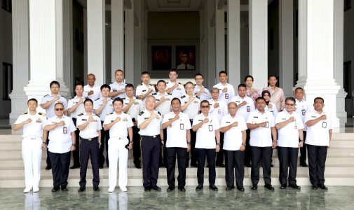 Rektor Unhan RI Menerima Kunjungan Delegasi Joint Staff College (JSC) Jepang.
