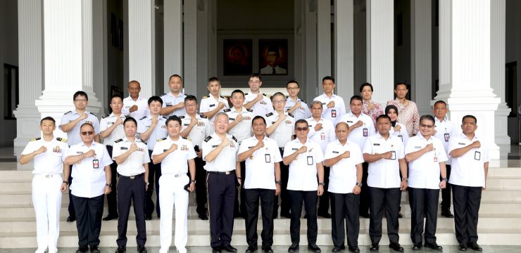 Rektor Unhan RI Menerima Kunjungan Delegasi Joint Staff College (JSC) Jepang.
