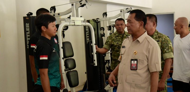 Rektor Unhan RI Resmikan Fasilitas Fitnes Center Sebagai Tonggak Pembinaan Kadet yang Prima dan Berkarakter.