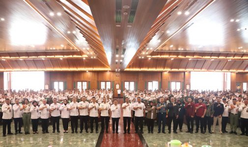 Rektor Unhan RI Dampingi Kunjungan Wamenkes RI, Tegaskan Peran Sivitas Akademika Unhan RI dalam Mewujudkan Visi Presiden RI Prabowo Subianto.