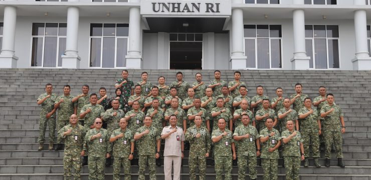 Rektor Unhan RI Gelar Coffee Morning, Perkuat Pengembangan Karakter dan Kepemimpinan sebagai Pilar Tata Kelola Pendidikan Tinggi Pertahanan di Universitas Pertahanan RI.