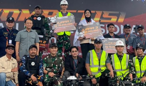 Tim Defense Airlab Unhan RI Raih Juara 1 Kompetisi Inovasi Drone Nasional 2025