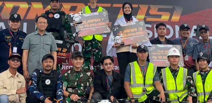 Tim Defense Airlab Unhan RI Raih Juara 1 Kompetisi Inovasi Drone Nasional 2025