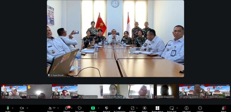Dialog Pimpinan Unhan RI dan Orang Dialog Tua Kadet Cohort-5 Bahas Penguatan Pembinaan.
