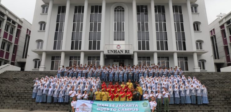Universitas Pertahanan RI Terima Kunjungan Edukatif 214 Siswa Madrasah Aliyah Negeri 14 Jakarta.