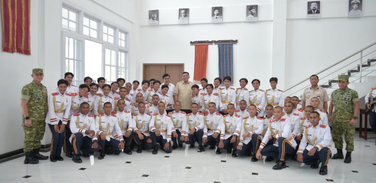 Rektor Unhan RI Dampingi Menhan RI Tegaskan Arah Pembangunan SDM Pertahanan di FVLM : Disiplin, Jiwa Korsa, dan Masa Depan Pertahanan.