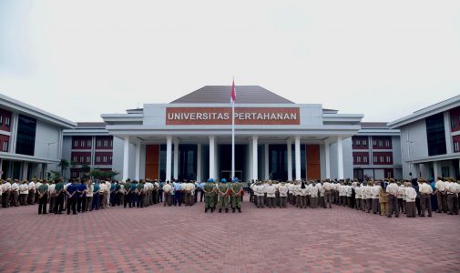 Rektor Unhan RI Pimpin Apel Gabungan, Tekankan Evaluasi Program Kerja dan Penguatan Nilai Kebersamaan