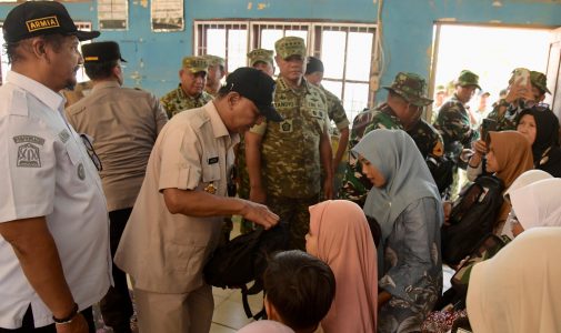 Tinjau Latsitarda Nusantara XLVI/2026 di Aceh Tamiang, Unhan RI–TNI Dorong Pemulihan Pascabanjir Berbasis Edukasi dan Teknologi