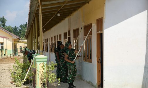 Kadet Unhan RI dan Taruna TNI–Polri Laksanakan Pembersihan dan Trauma Healing di Aceh Tamiang