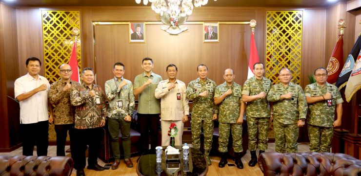 Rektor Unhan RI Terima Audiensi Tim Peneliti AI Komdigi dan Indosat